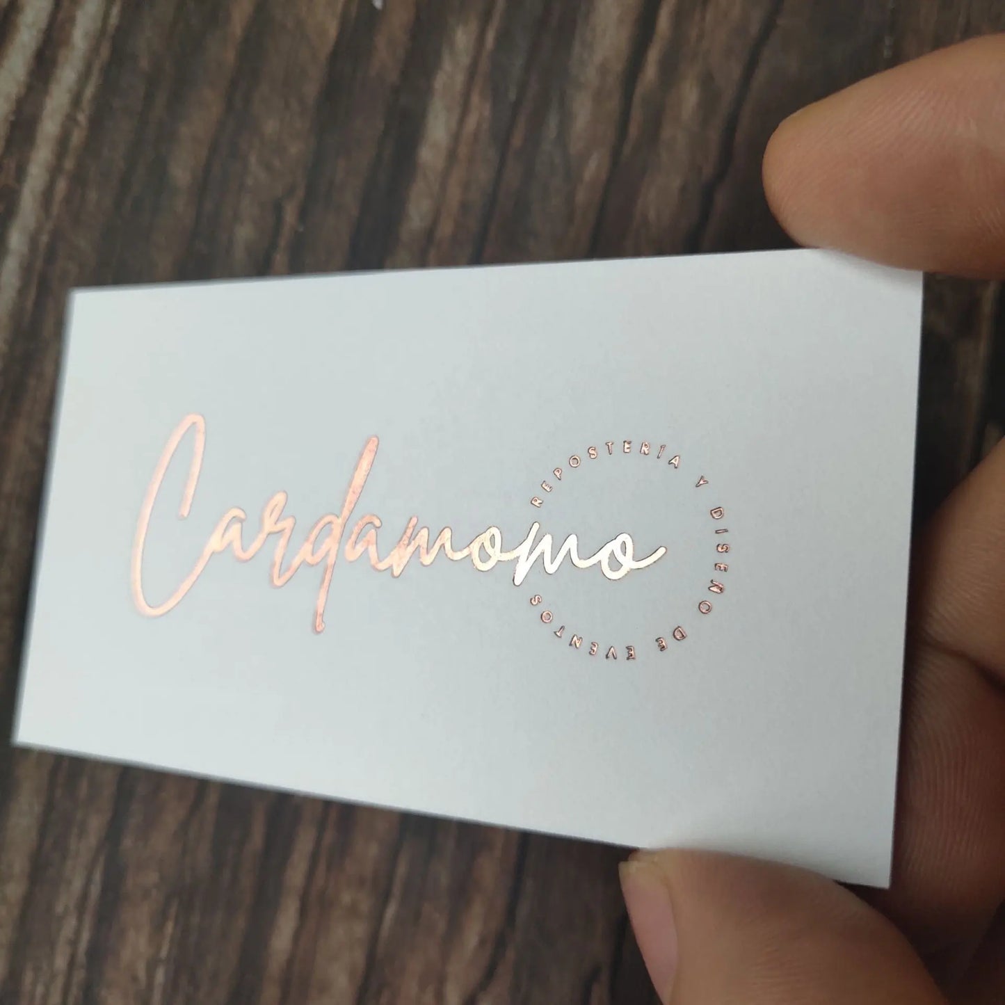 Cotton Paper Gold Edge - Business Cards