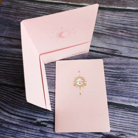 Pink Paper Presentation Pockets Folders Printing with Shiny Emboss Logo