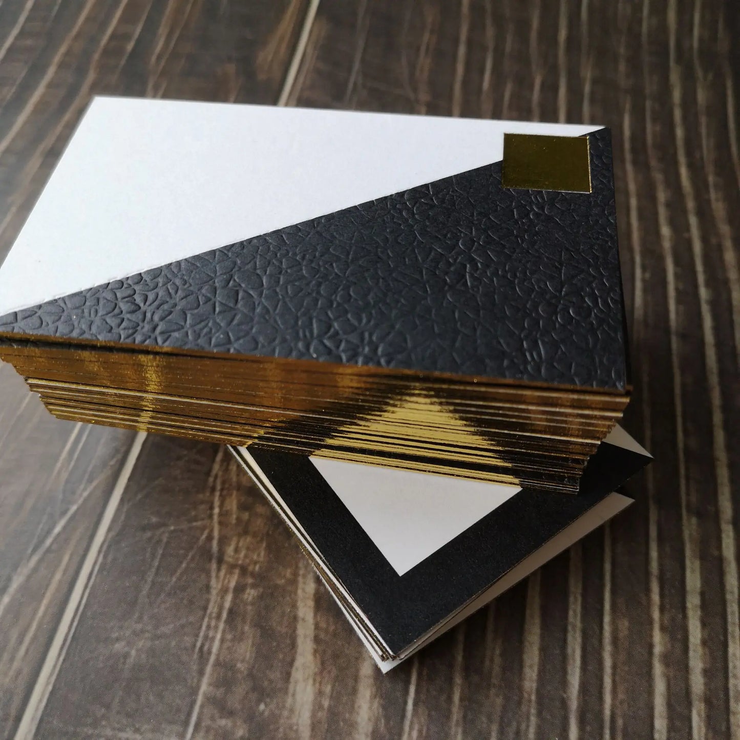 Luxury Edge Gold Foil Card Colored Edge Business Card