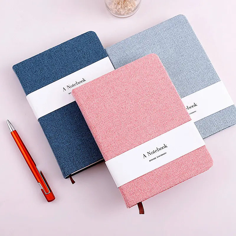 Wholesale Embossed LOGO hardcover PU leather custom printed notebook