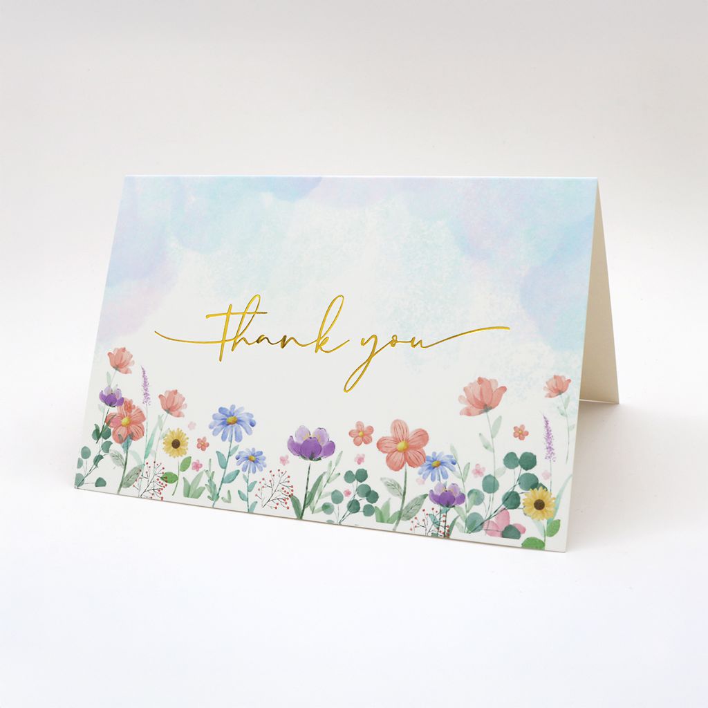 Folded Greeting Cards Thank You Cards Custom Printing