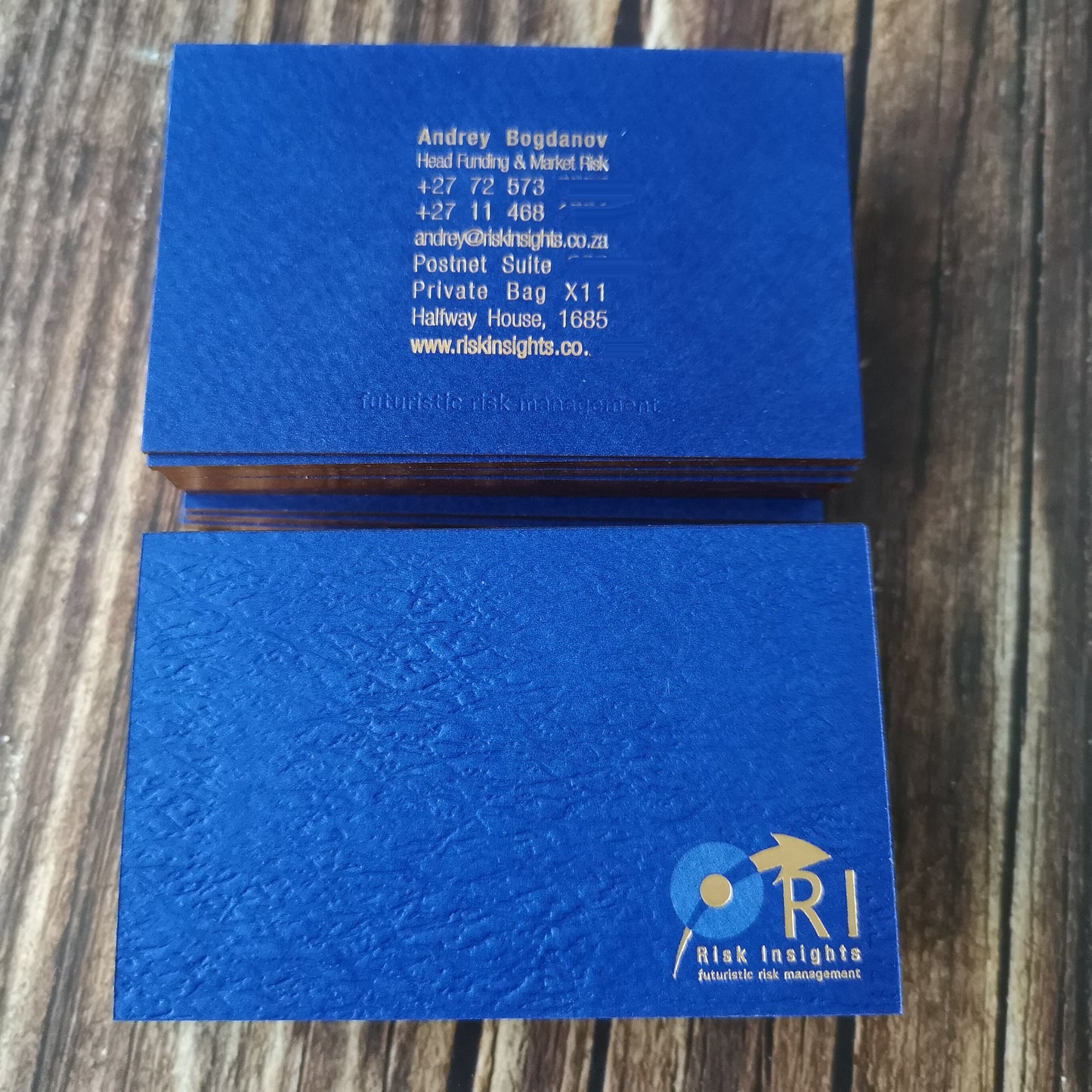 Letterpress/Embossing Color Edge Paper Business Card Printing