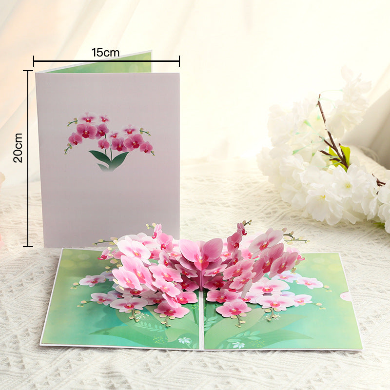 3D Greeting pop up card,happy birthday wedding,mother’s day,valentines day