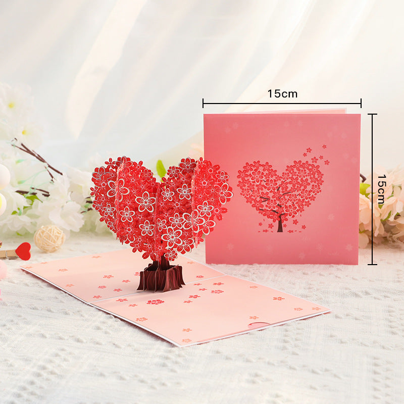 3D Greeting pop up card,happy birthday wedding,mother’s day,valentines day