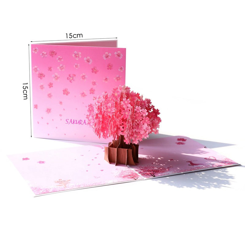 3D Greeting pop up card,happy birthday wedding,mother’s day,valentines day