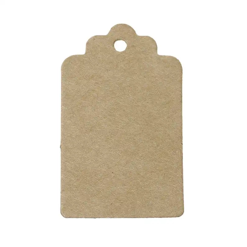 Rectangle Eco Friendly Kraft Paper gift tags, blank