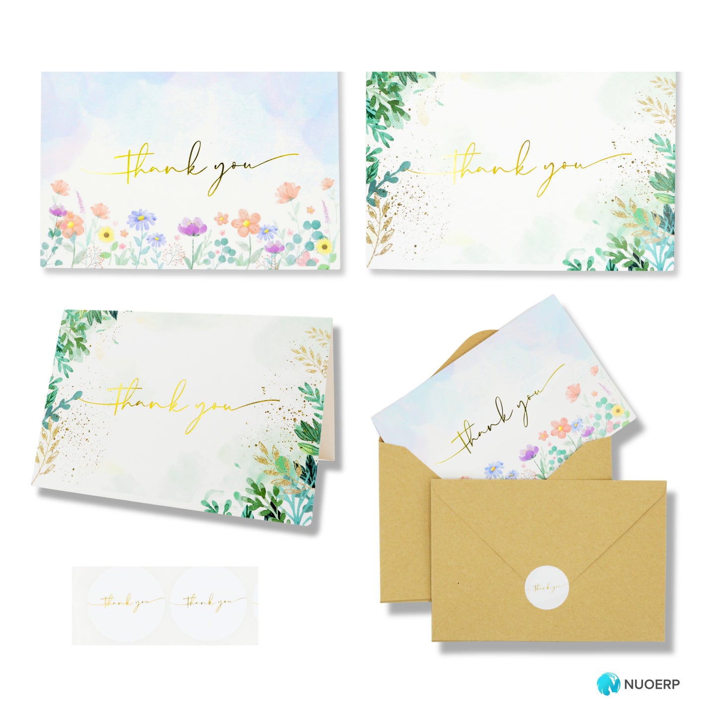 Folded Greeting Cards Thank You Cards Custom Printing